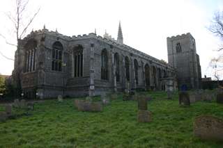 photo of St Mary's Church burial ground